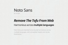 Google crea Noto: la font che parla 800 lingue